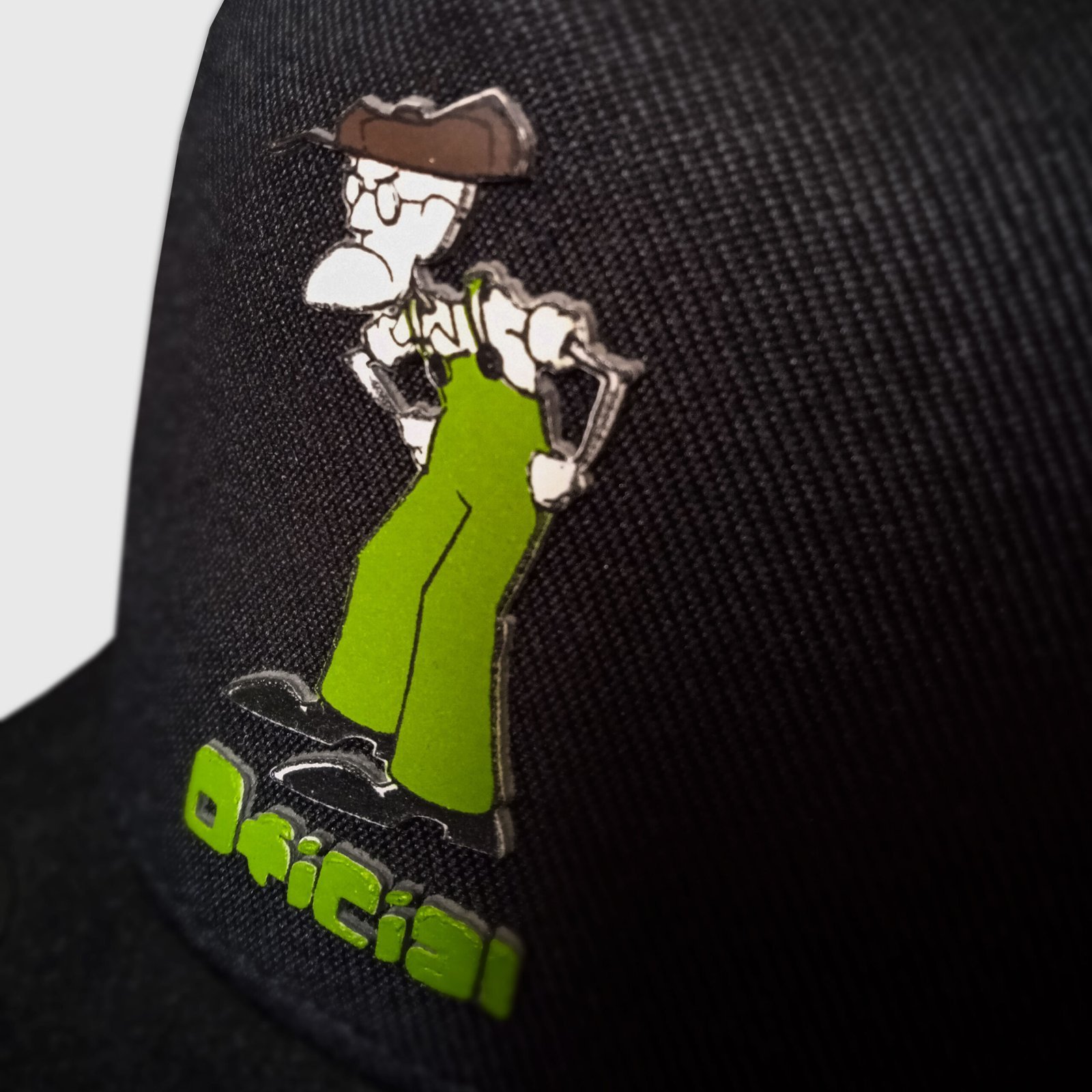 Boné Trucker Ofl Eustácio Preto