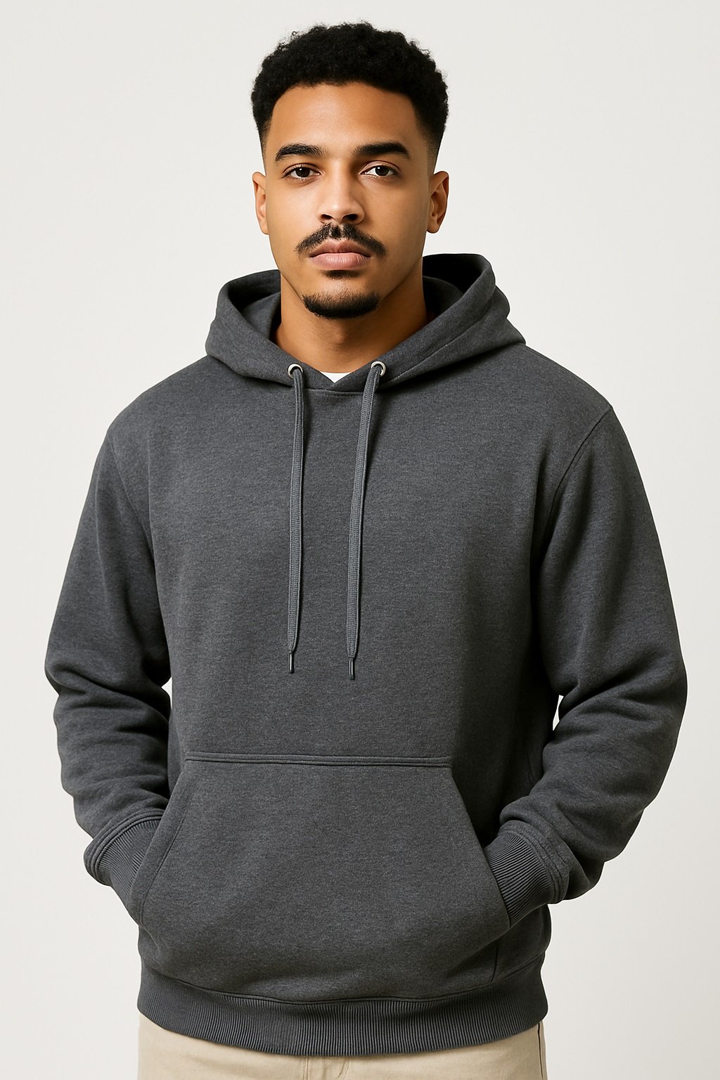Blusa Moletom Canguru Masculina Skate Poliester