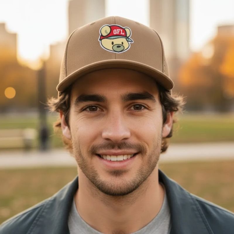 Boné Aeroflex Camurça OFL Little Bear