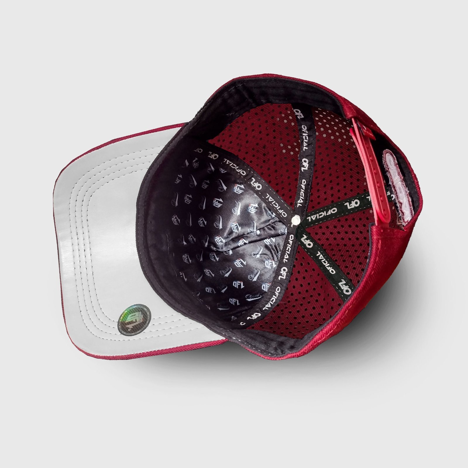 Boné Aeroflex Deus Acima De Todos Bordô