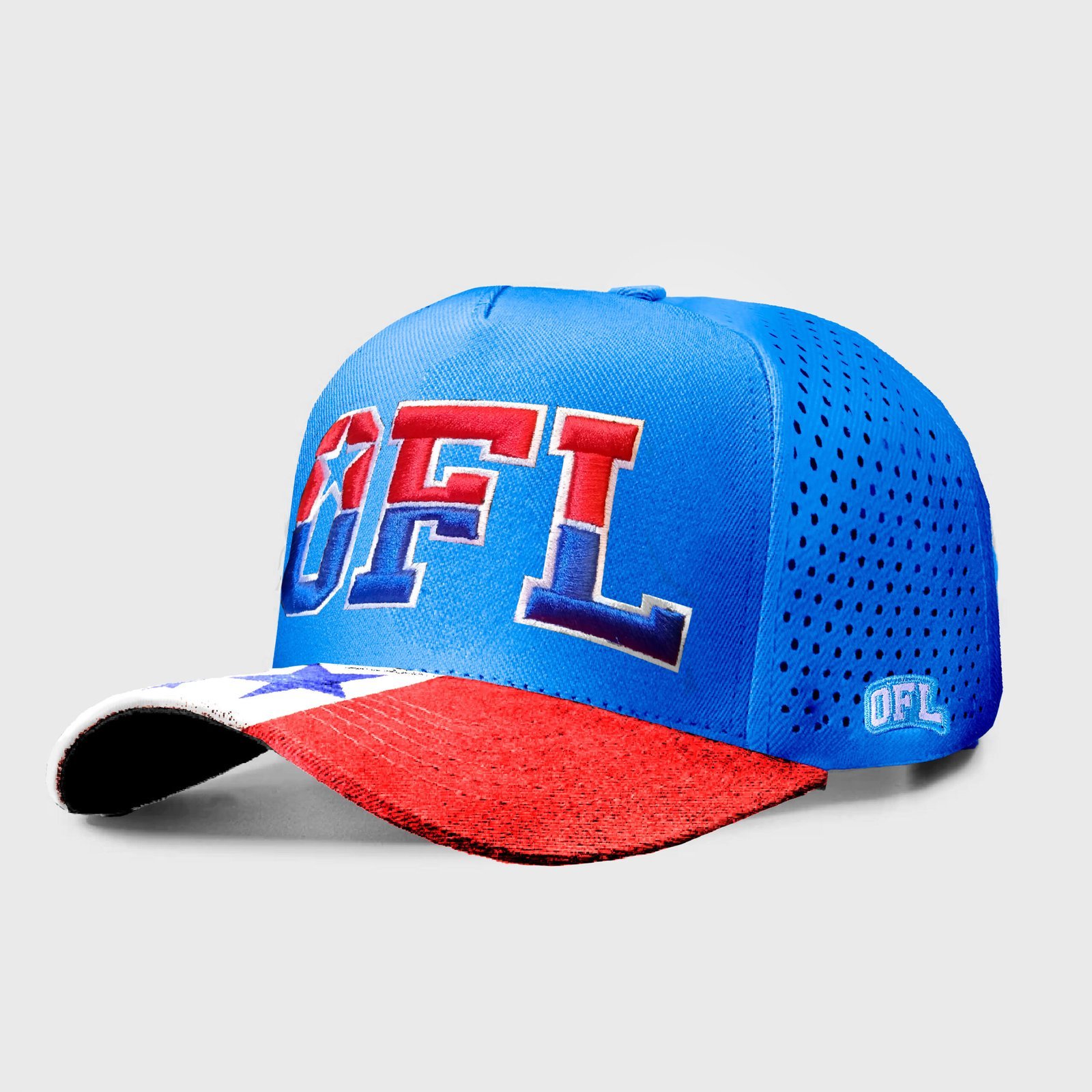 Boné Aeroflex OFL American Stars Blue