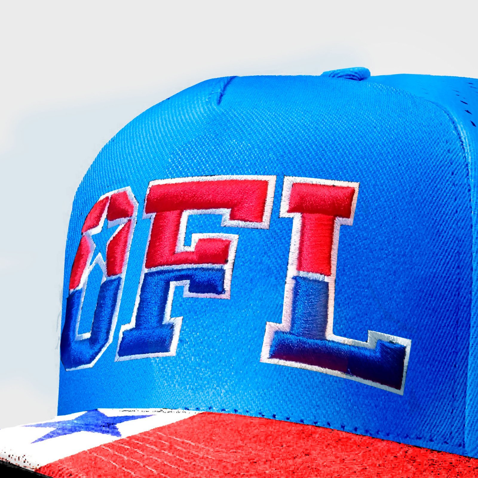 Boné Aeroflex OFL American Stars Blue