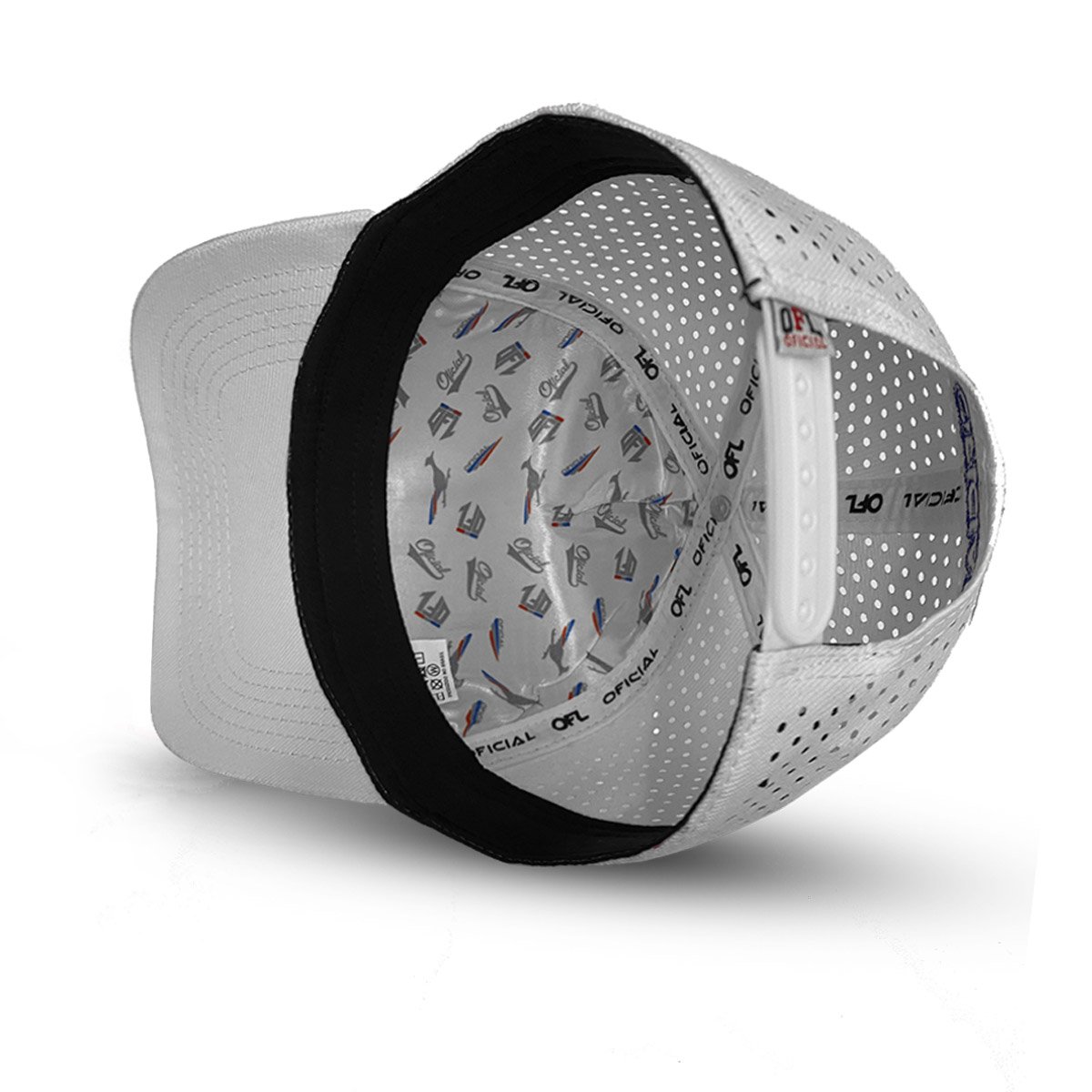 Boné Aeroflex OFL Aparecida Branco