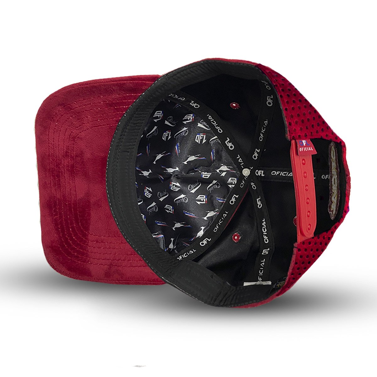 Boné Aeroflex OFL Aparecida Vermelho