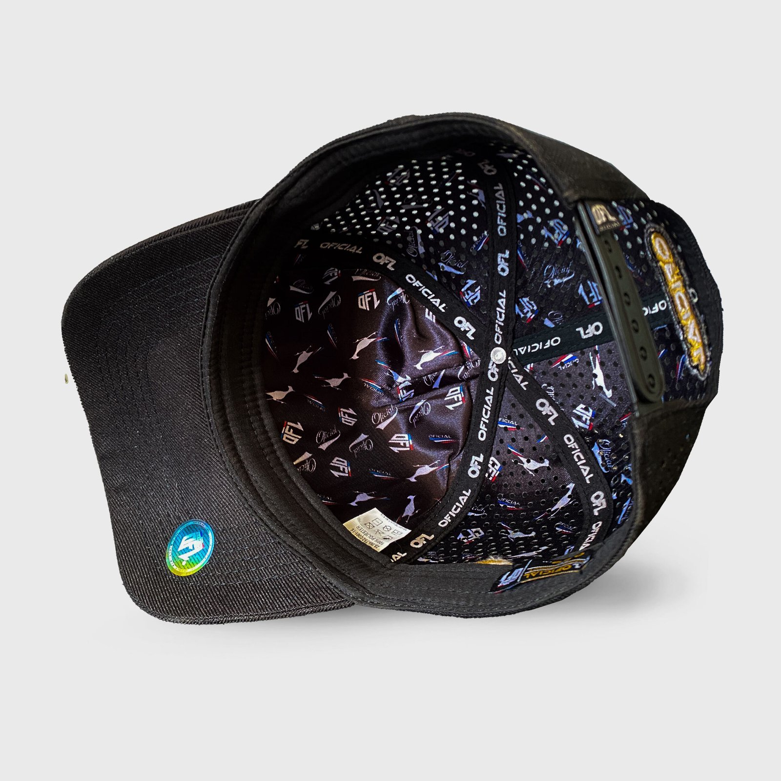 Boné Aeroflex OFL Baseball Preto - OUTLET
