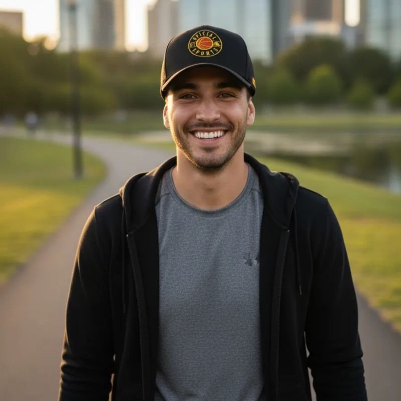 Boné Aerofléx OFL Basketball Preto