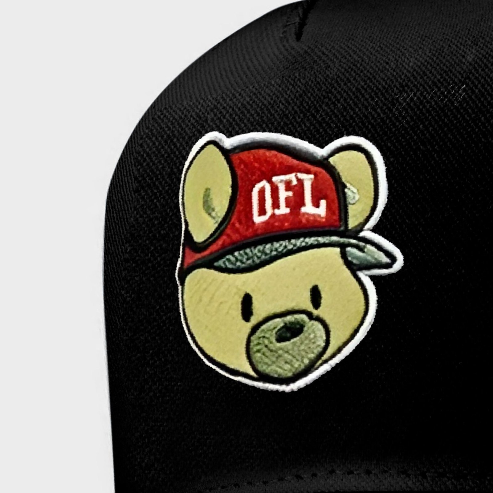 Boné Aeroflex OFL Cartoon Little Bear Black