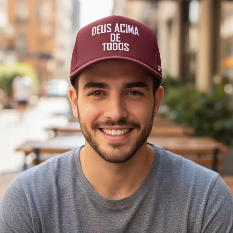 Boné Aeroflex OFL Deus Acima de Todos