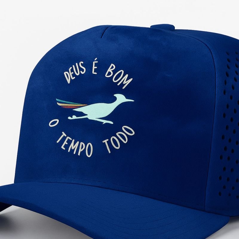 Boné Aeroflex OFL Deus é bom o tempo todo