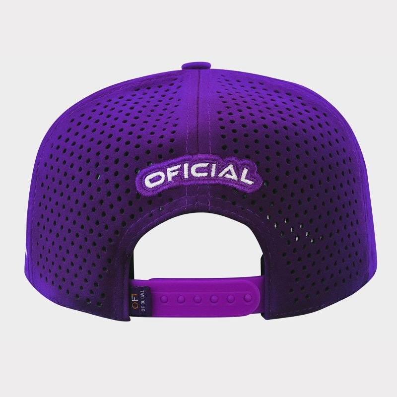 Boné Aeroflex OFL Deus é bom o tempo todo Roxo