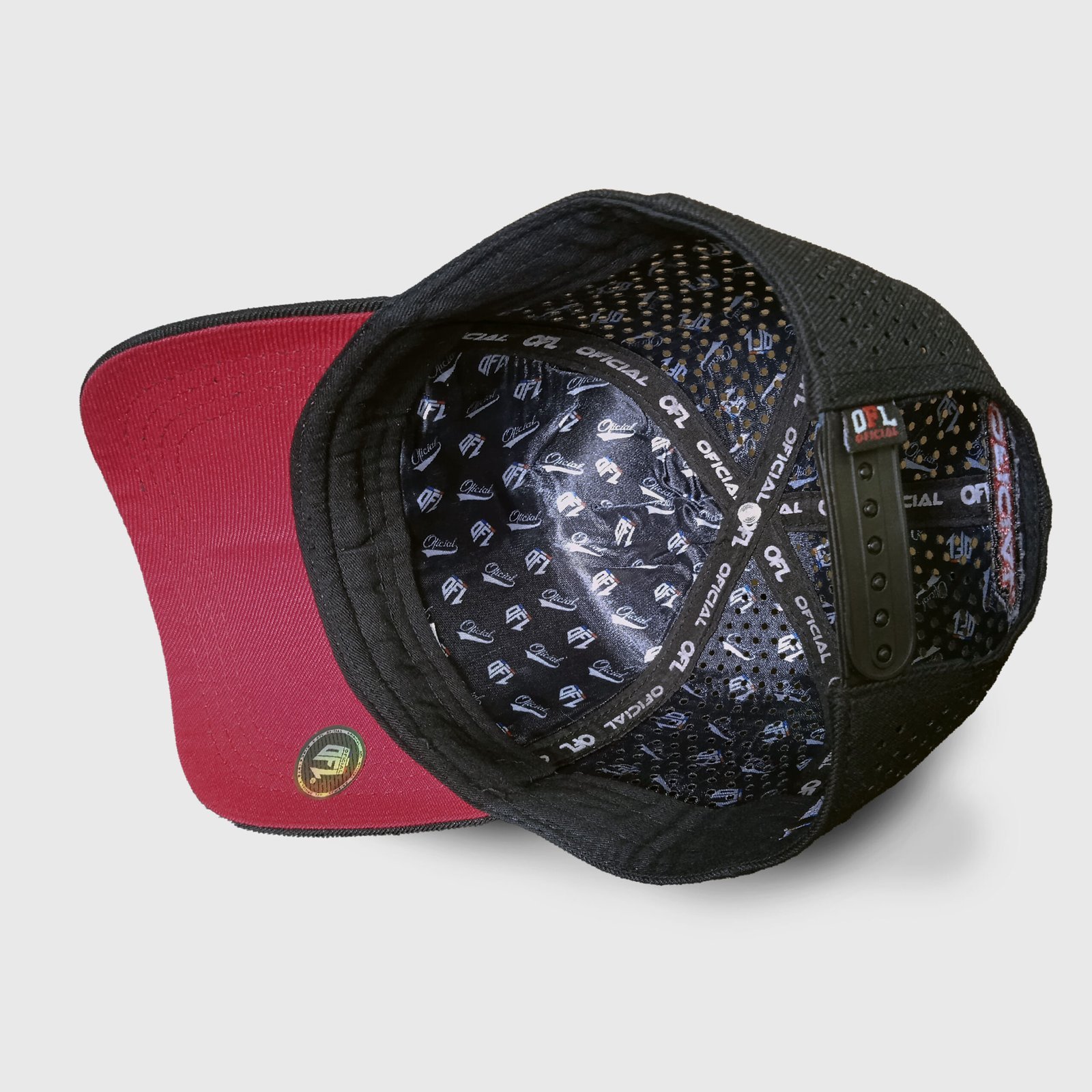 Boné Aeroflex OFL England Flame Black