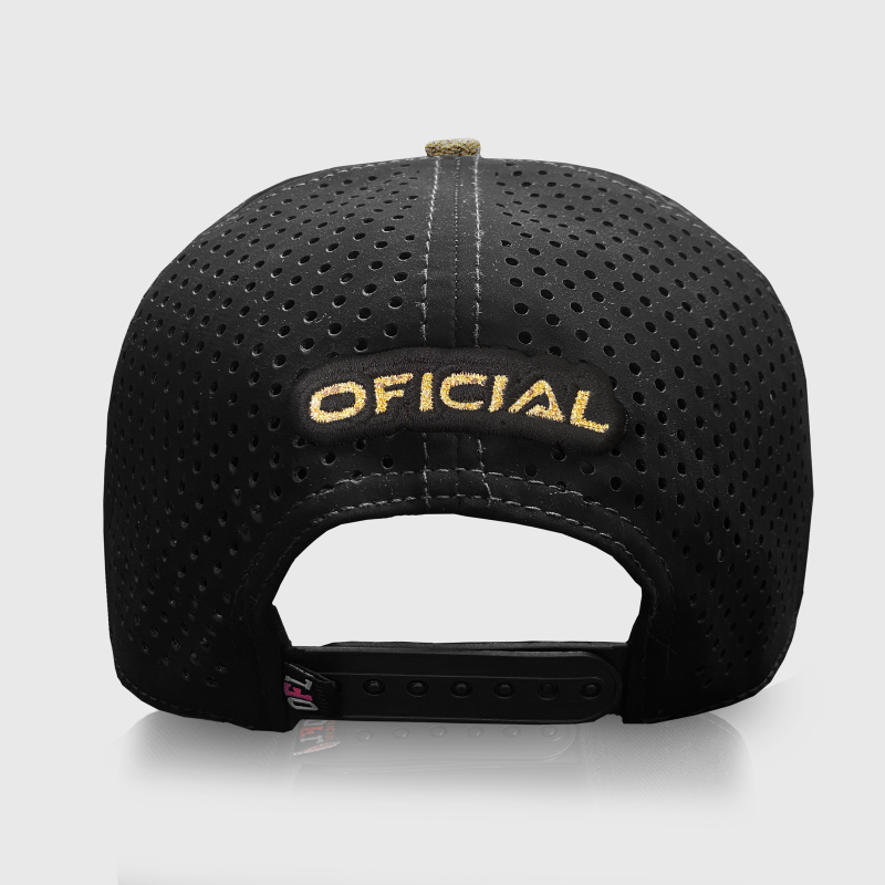 Boné Aeroflex OFL Gold Snake Black