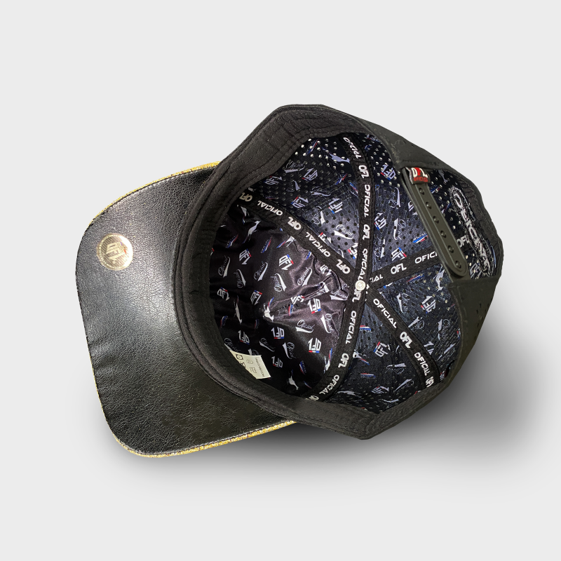 Boné Aeroflex OFL Gold Snake Black