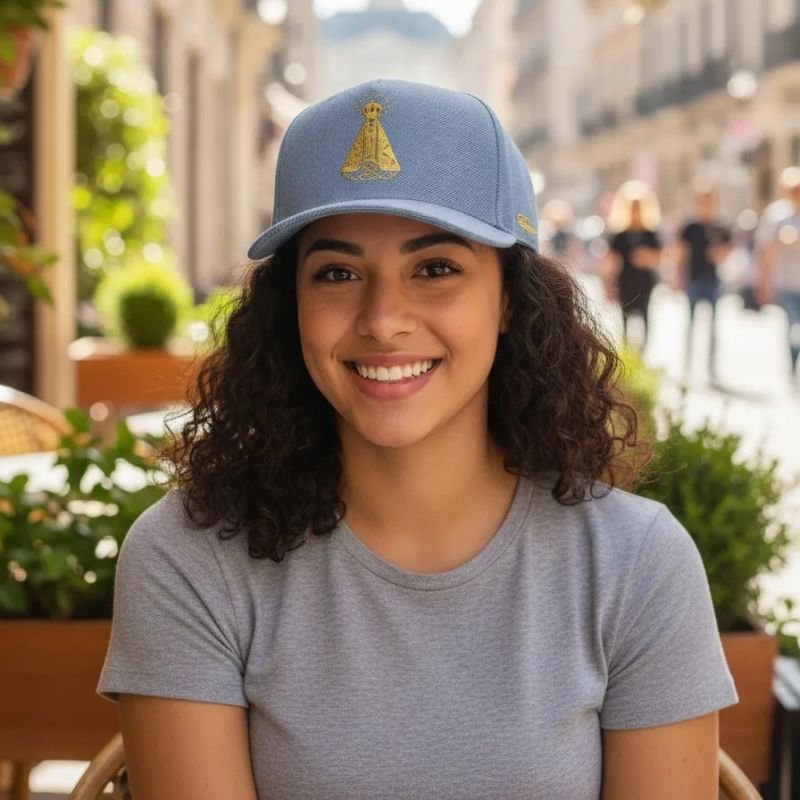 Boné Americano OFL Aparecida Jeans