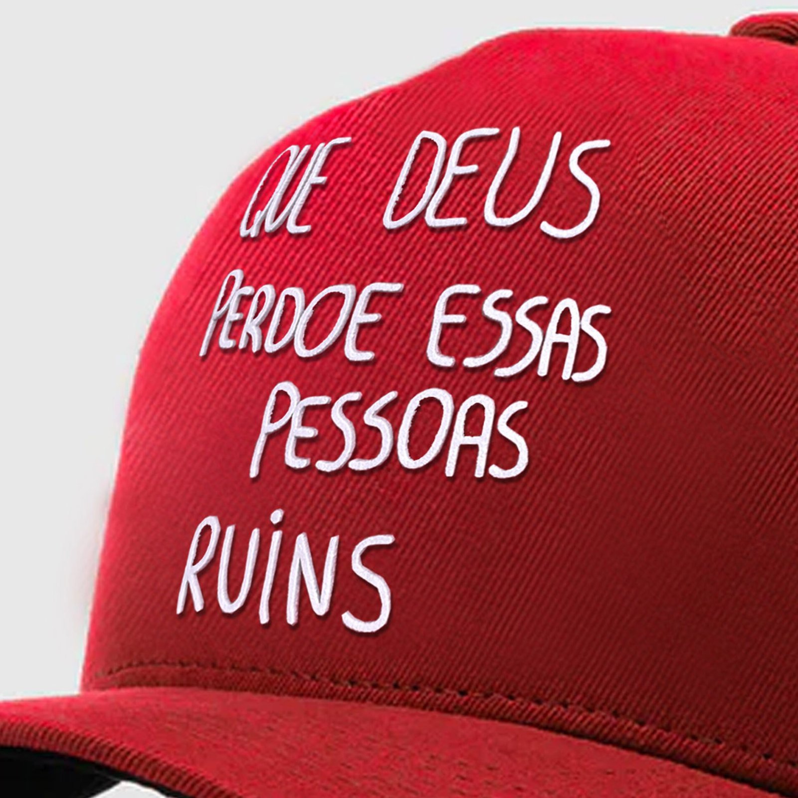 Boné Americano OFL Que Deus perdoe essas pessoas ruins