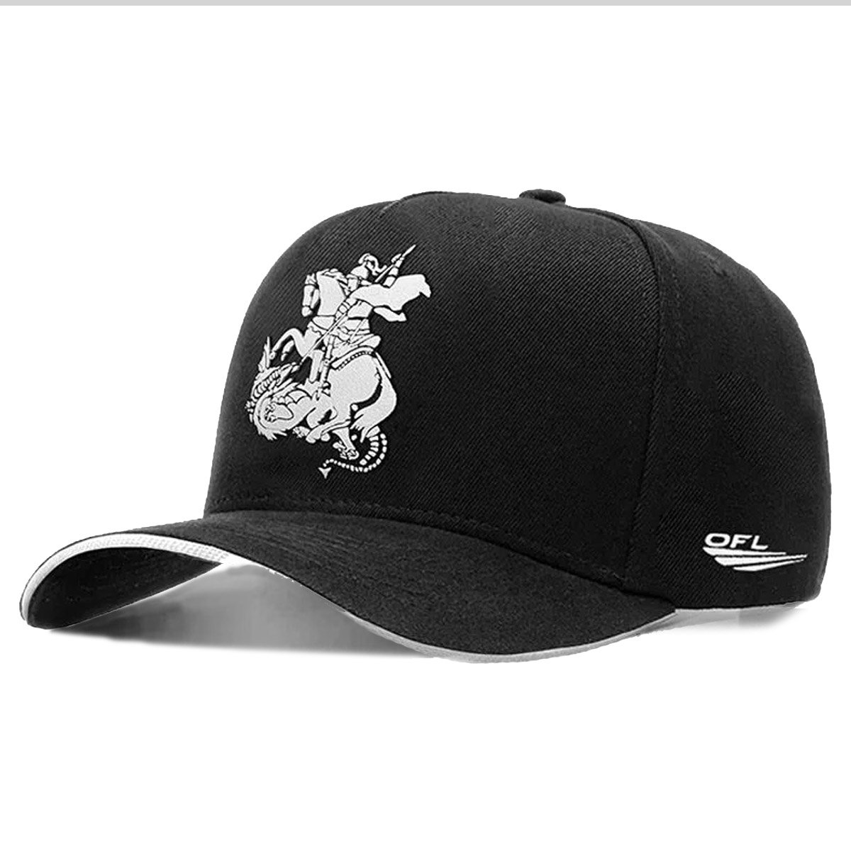 Boné Americano Preto OFL São Jorge