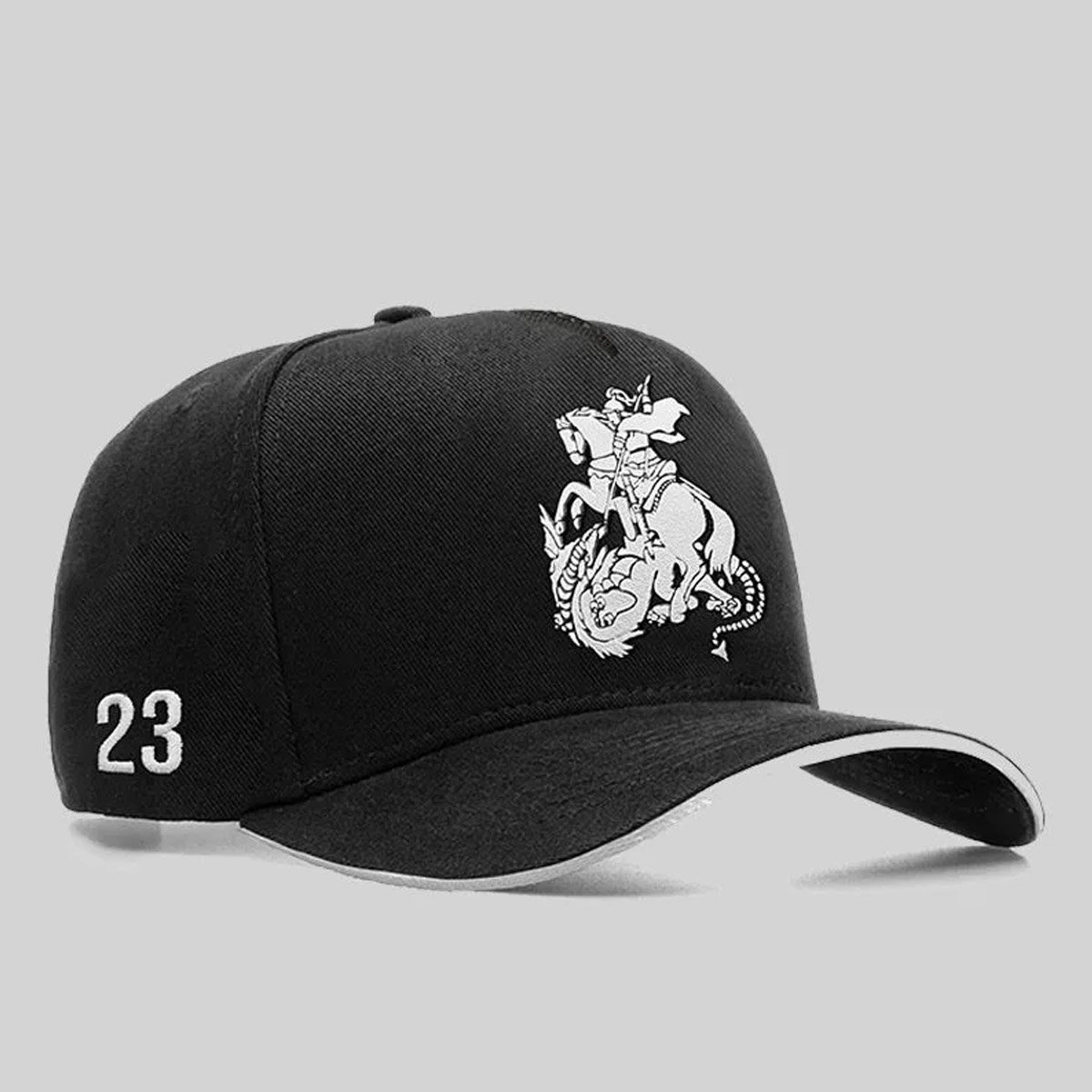 Boné Americano Preto OFL São Jorge
