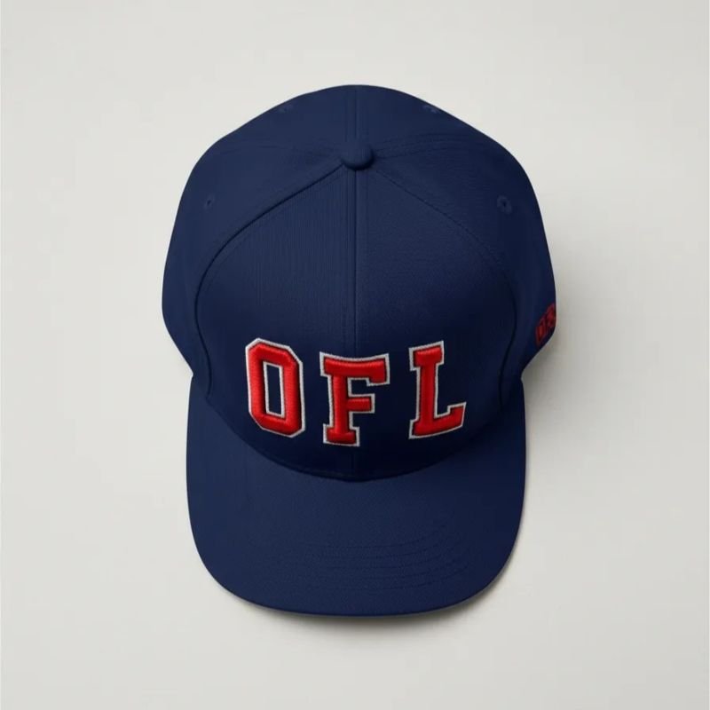 Boné azul Snapback OFL Beisebol