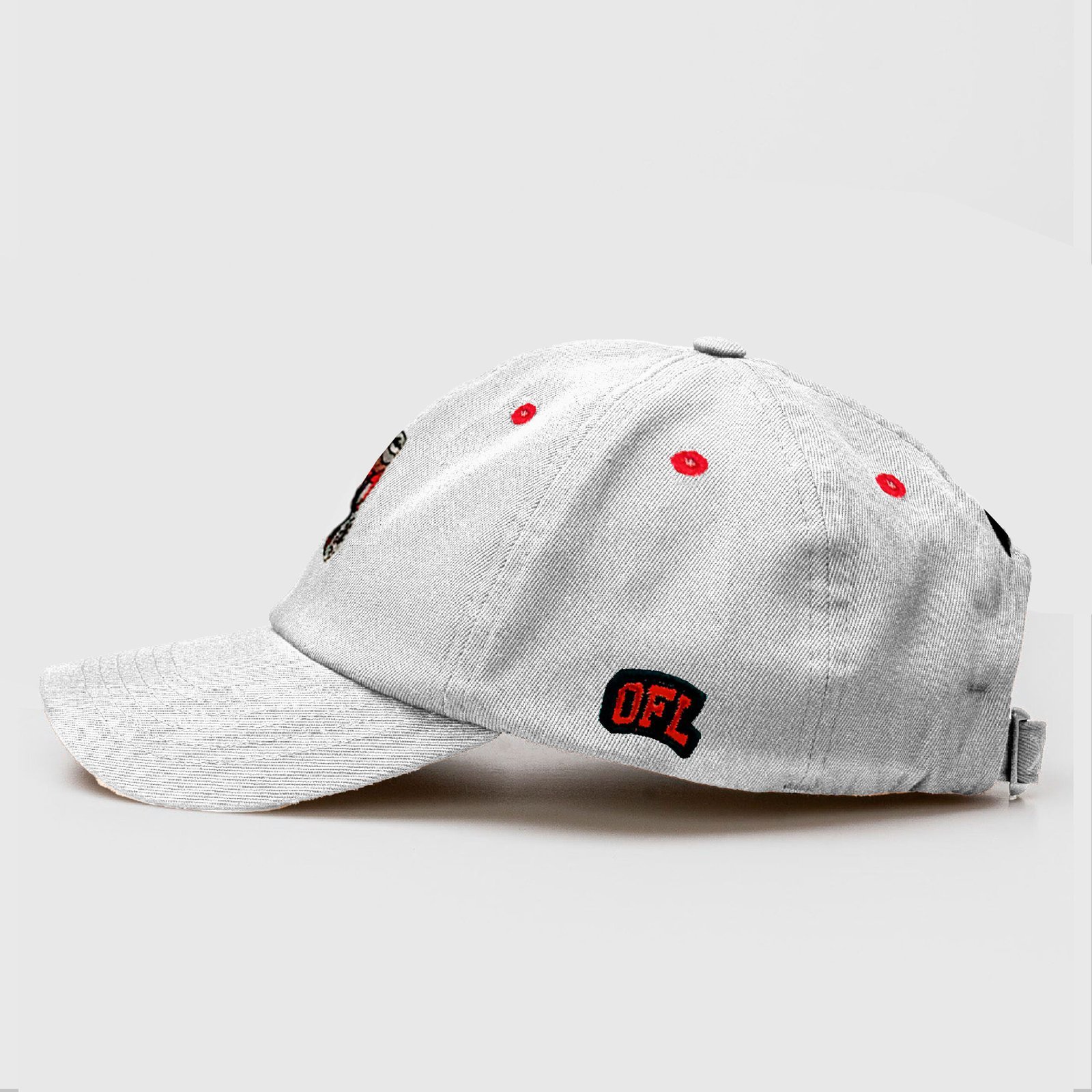 Boné Branco Dad Hat OFL Tin