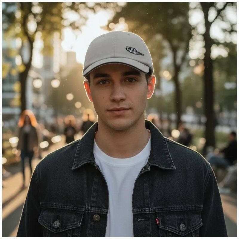 Boné Dad Hat Beisebol OFL White