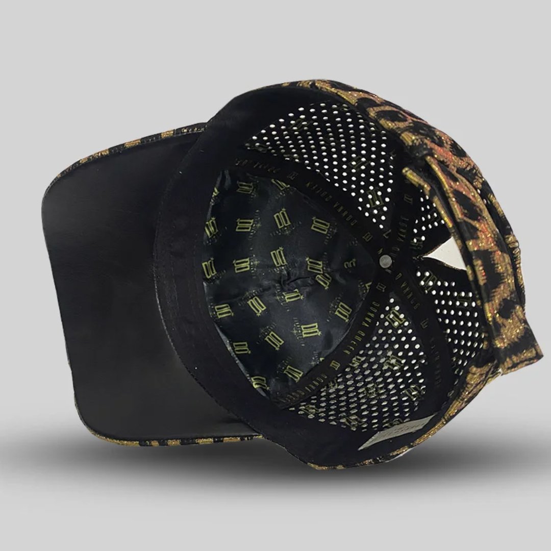 Boné Donna Queen Rabo de Cavalo Animal Furta Cor ouro