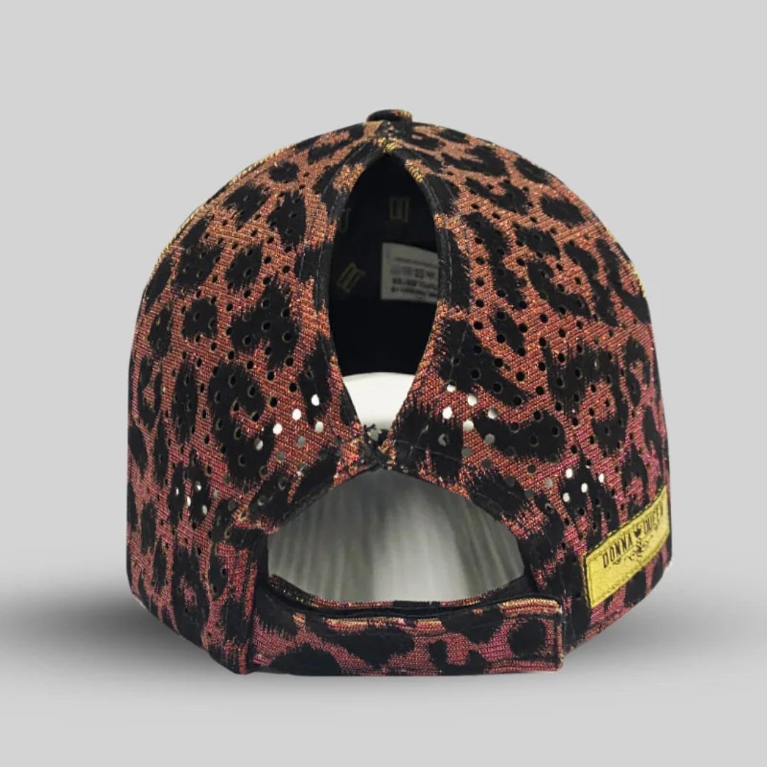 Boné Donna Queen Rabo de Cavalo Animal Furta Cor Rosa