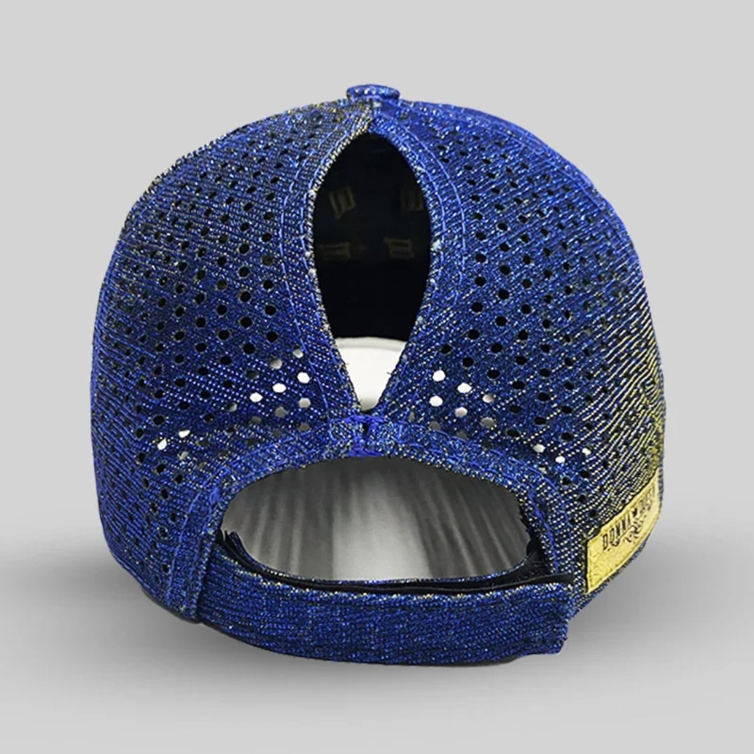 Boné Donna Queen Rabo de Cavalo Furta Cor Azul