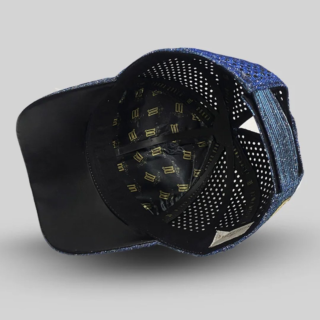 Boné Donna Queen Rabo de Cavalo Furta Cor Azul