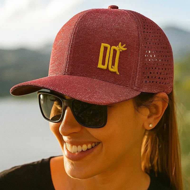 Boné Donna Queen Rabo de Cavalo Glitter Rosa