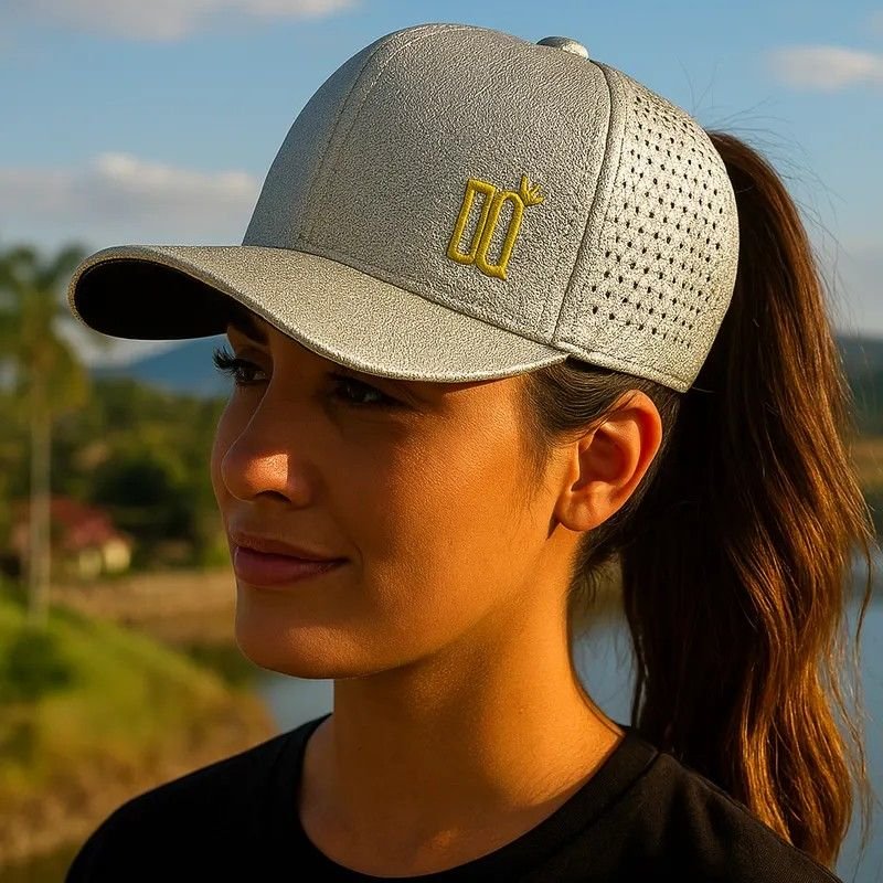 Boné Donna Queen Rabo de Cavalo Ouro velho