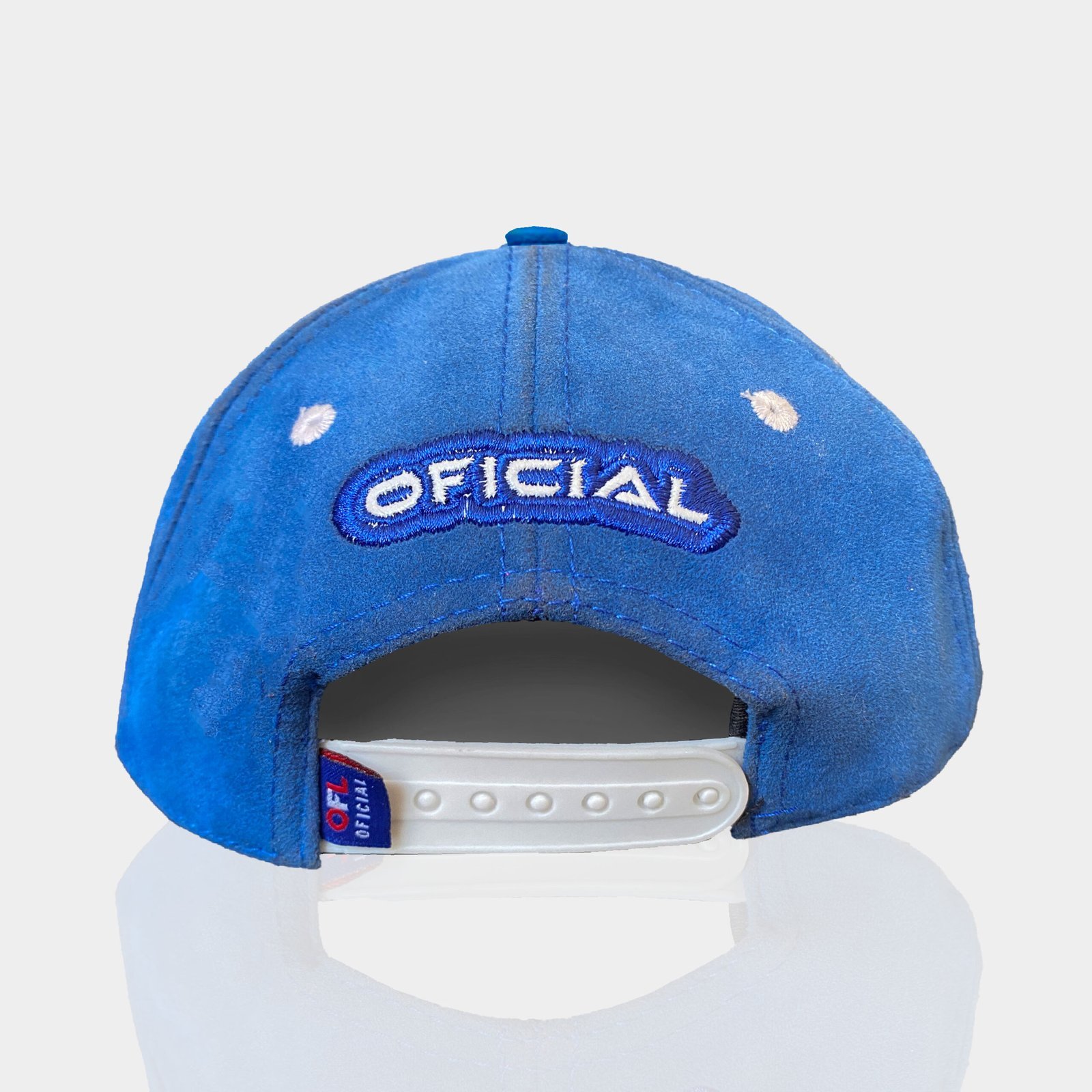 Boné Infantil Aeroflex Kids OFL Costelinha Camurça Azul