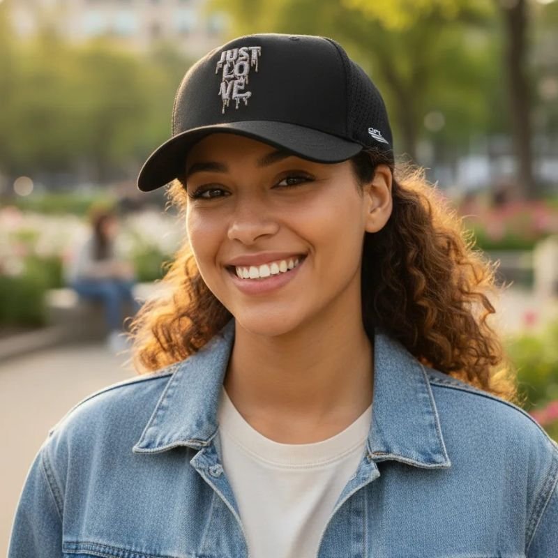 Boné Just Love OFL Laranja