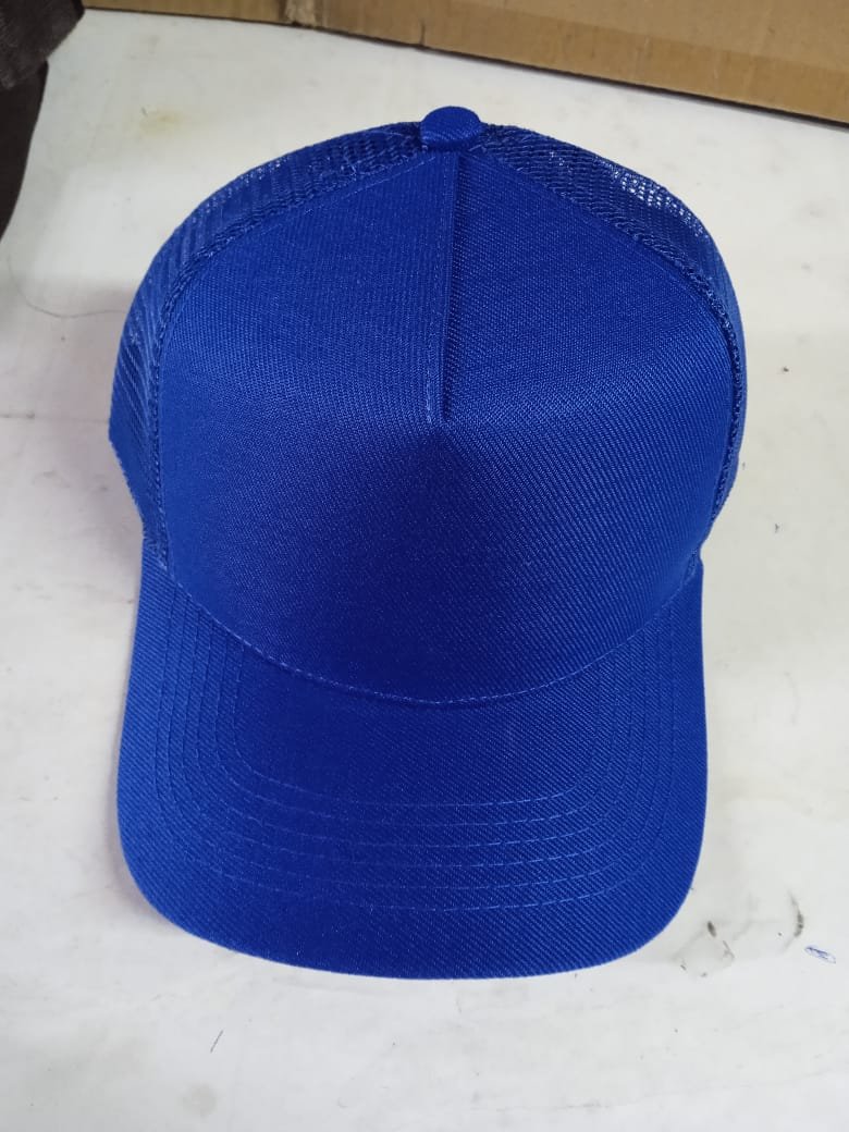 Boné Liso Trucker - Azul Royal