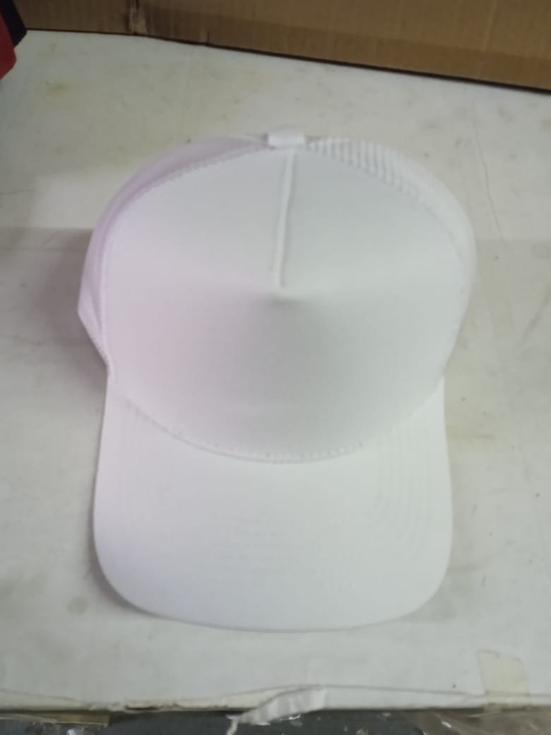 Boné Liso Trucker - Branco