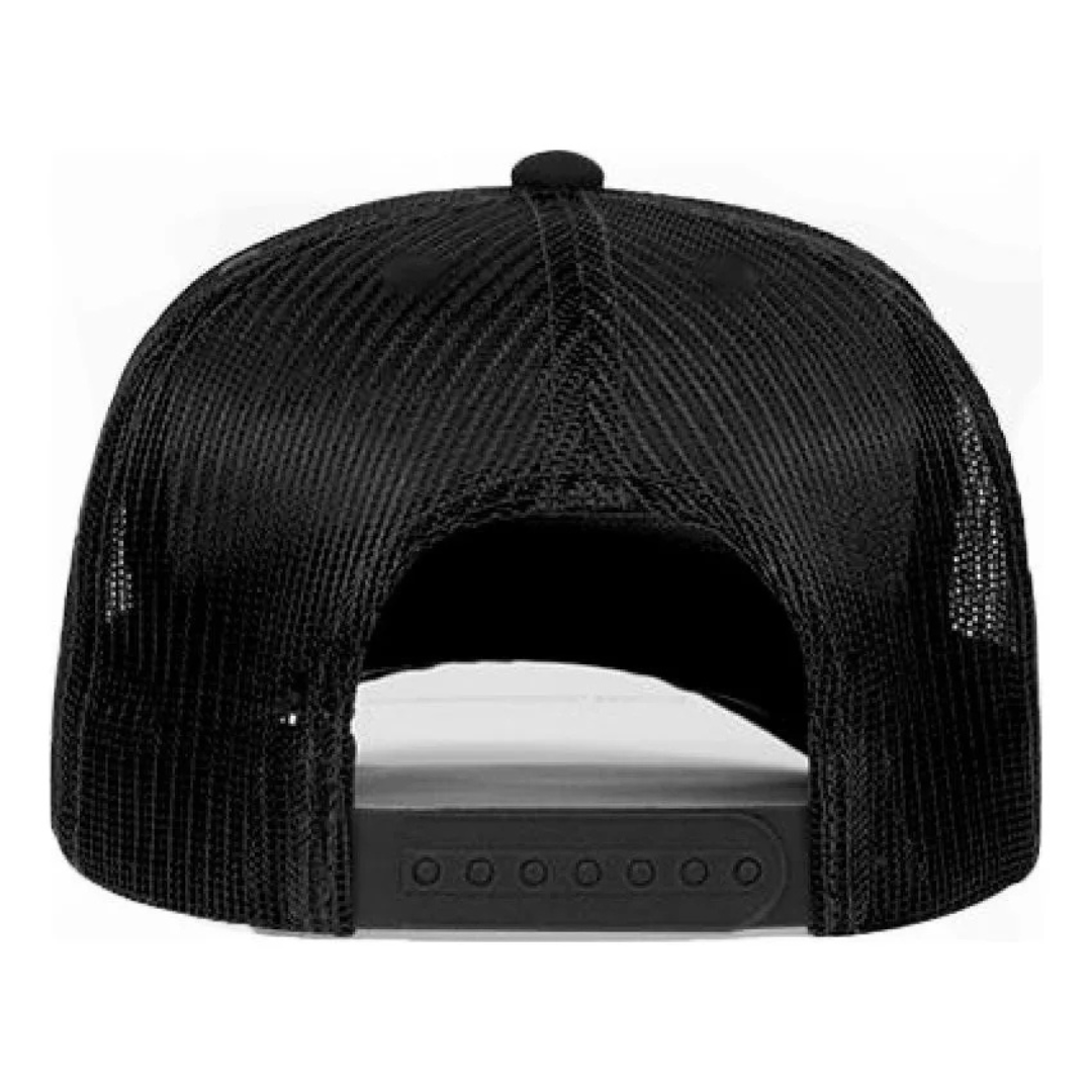 Boné Liso Trucker - Preto