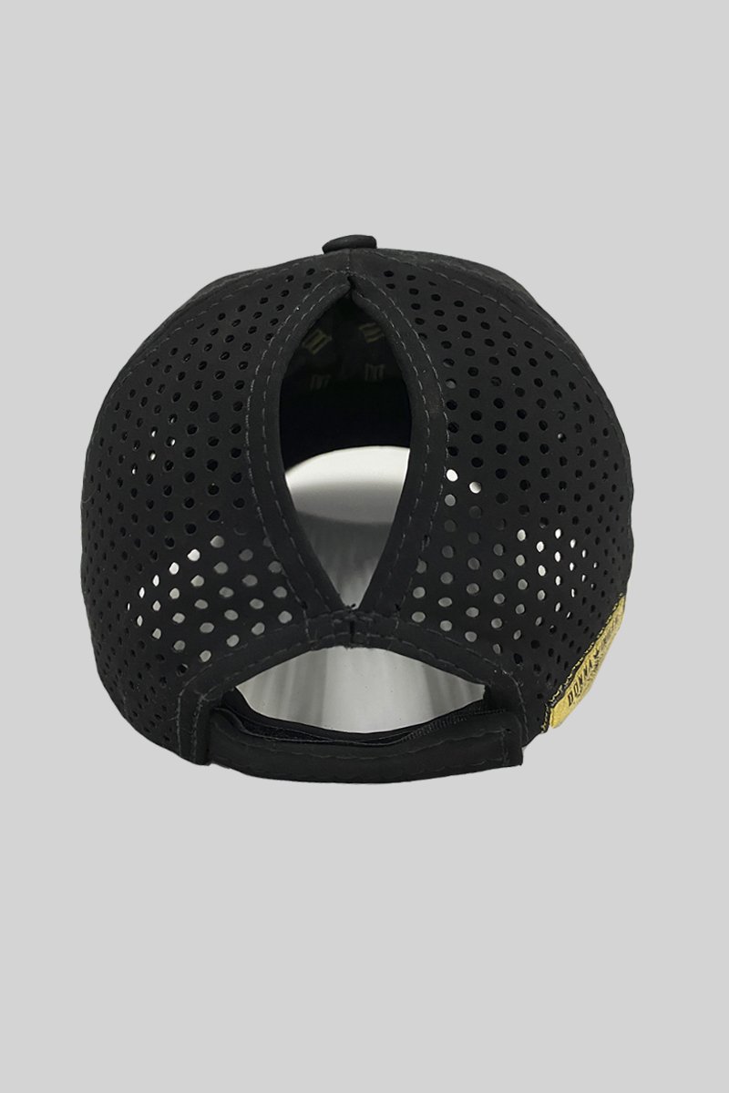 Boné Nobuck Preto Rabo de Cavalo Donna Queen