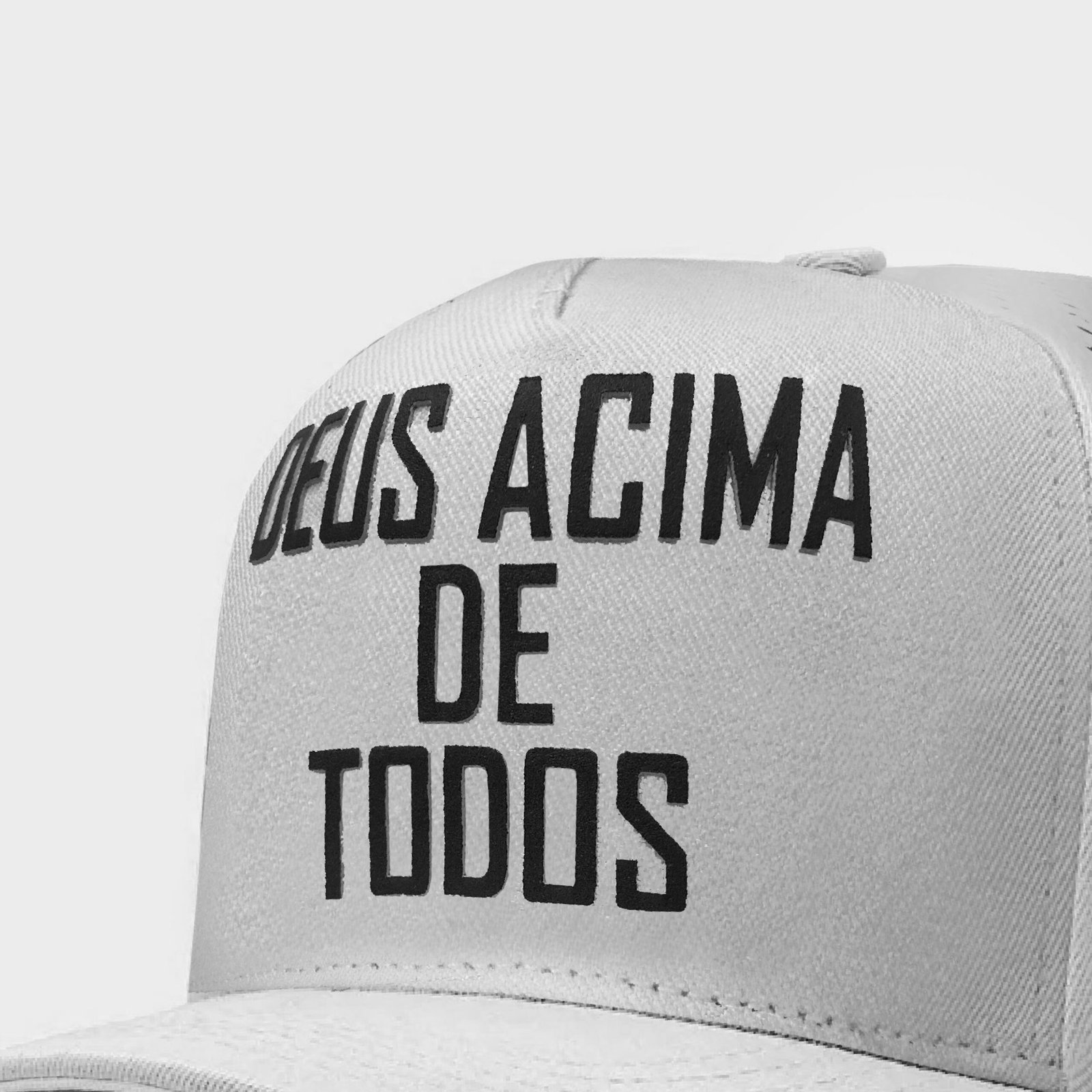 Boné OFL Aeroflex Deus Acima de Todos Branco