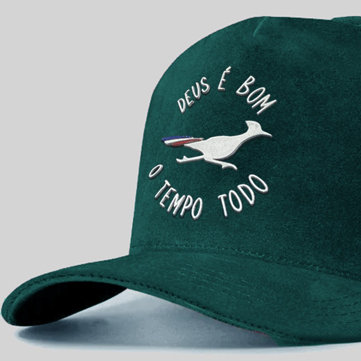 Boné OFL Aerofléx Green Deus é Bom