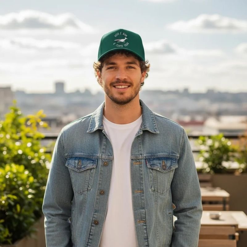 Boné OFL Aerofléx Green Deus é Bom