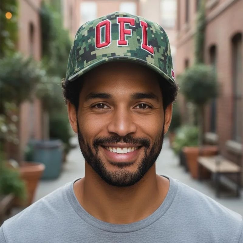 Boné OFL Camuflado Embroidery