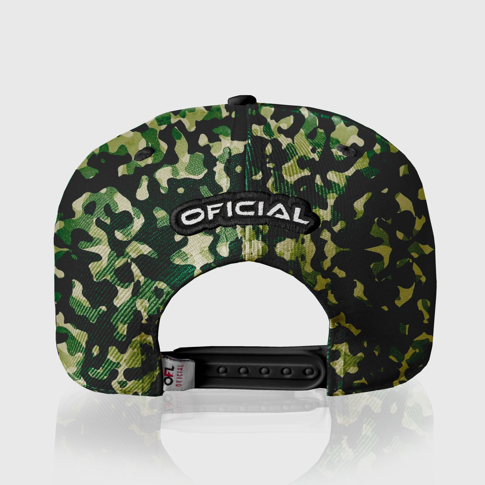 Boné OFL Camuflado Foco Força e Fé
