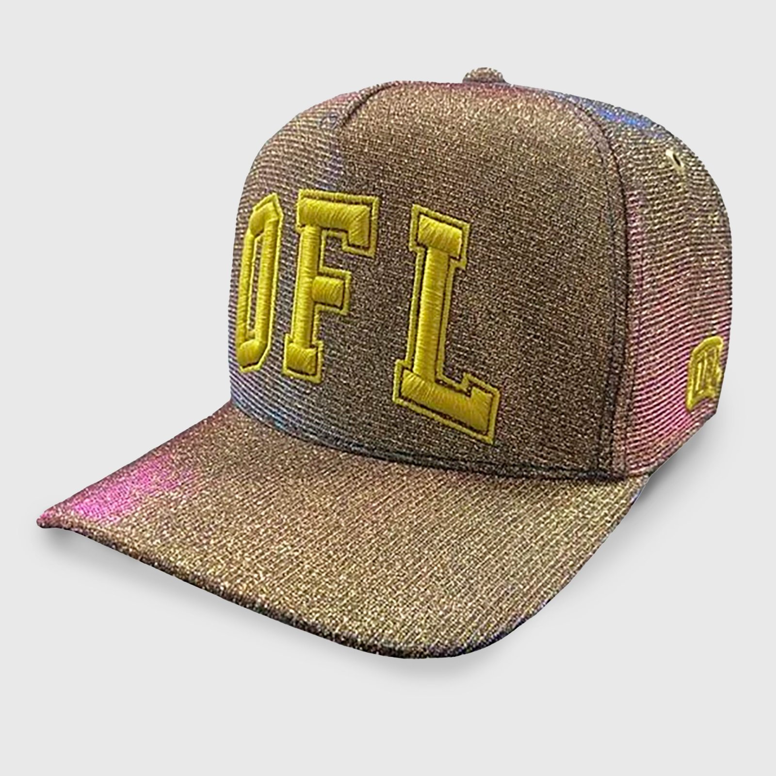 Boné OFL Glitter Furta Cor Embroidery