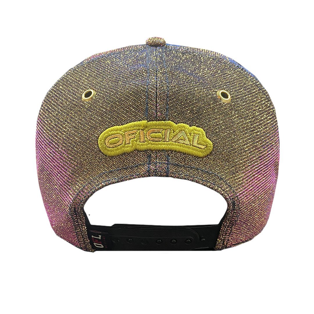 Boné OFL Glitter Furta Cor Embroidery