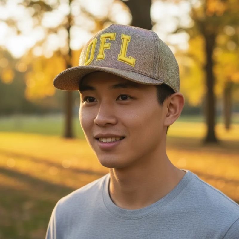 Boné OFL Glitter Furta Cor Embroidery