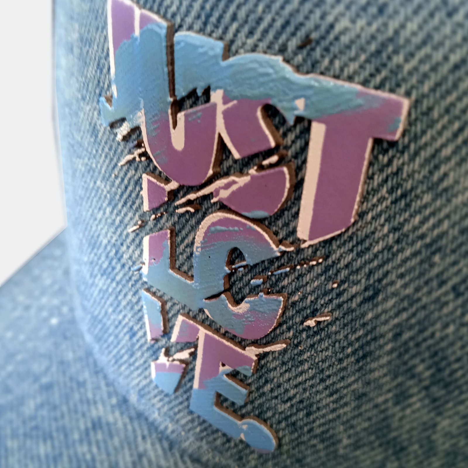 Boné OFL Just Love Style Jeans Rasgado