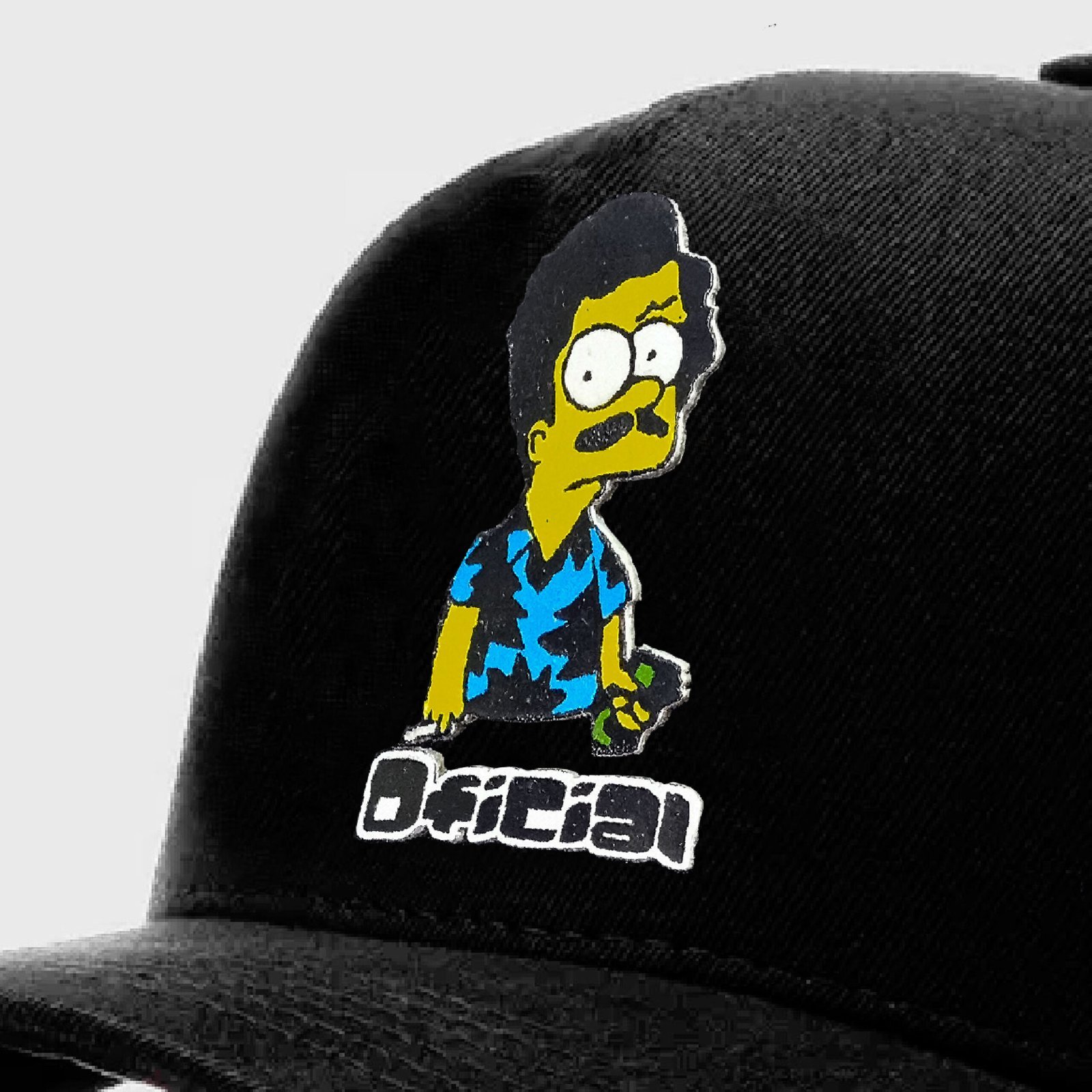 Boné OFL Kids Escobar Trucker Preto