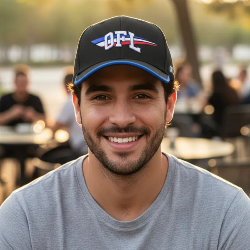 Boné OFL Snapback Tail Three Colors Blue