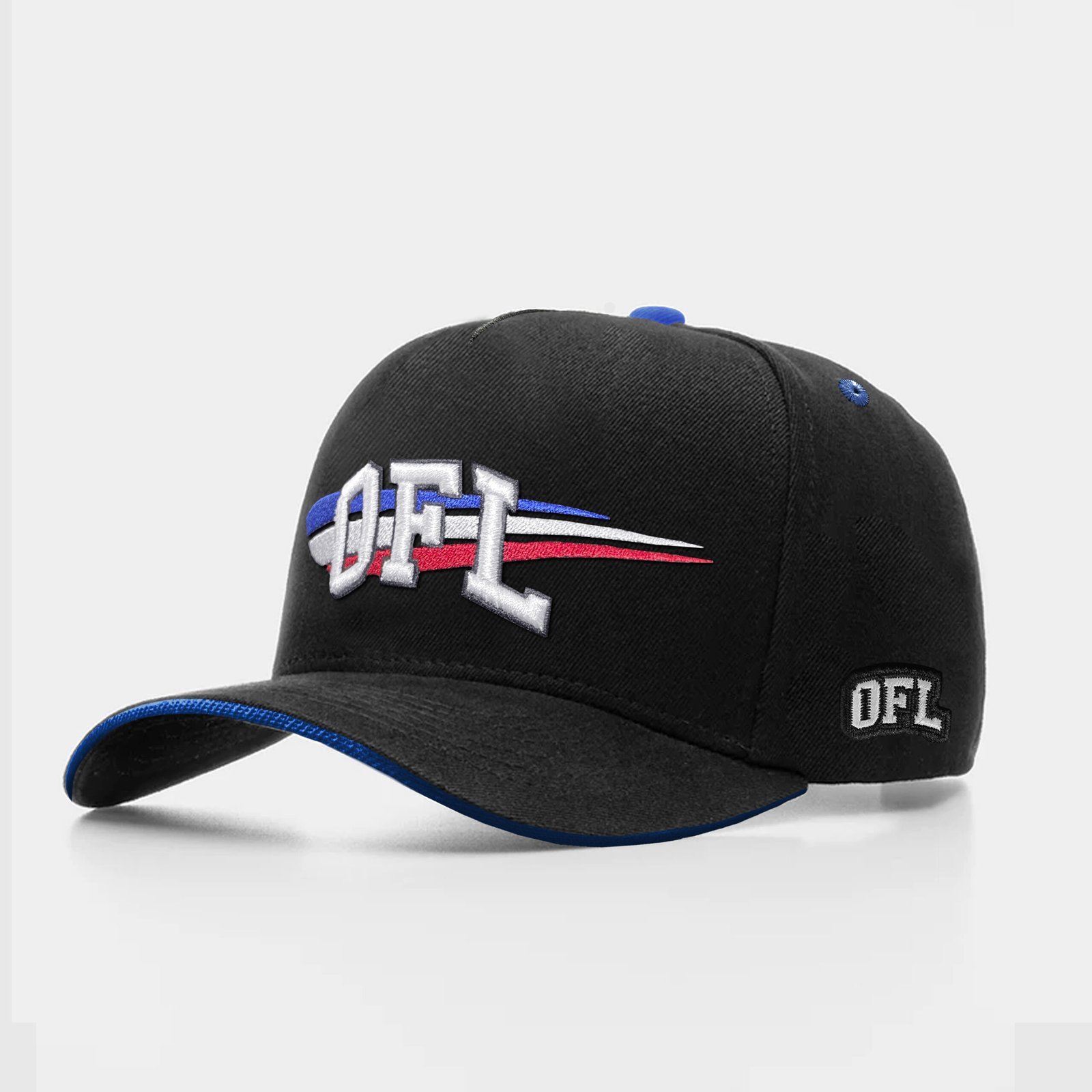 Boné Ofl Tail Black Blue