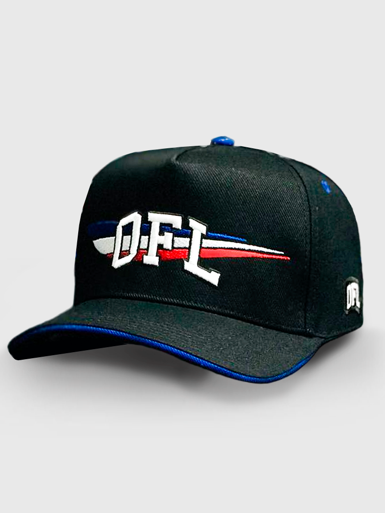 Boné Ofl Tail Black Blue