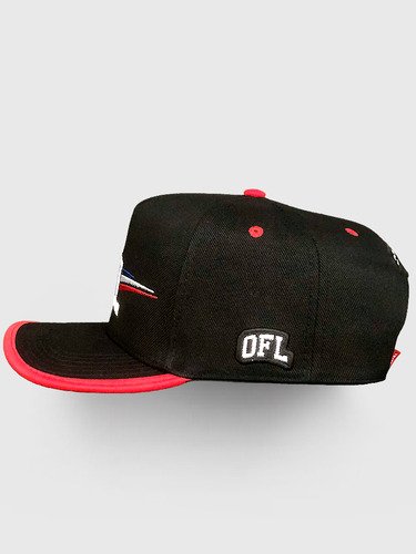 Boné Ofl Tail Black Red